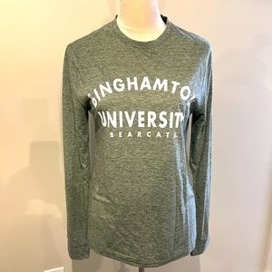 NWT League Binghamton Bearcats long-sleeve t-shirt size small